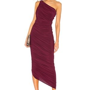 Norma Kamali One Shoulder Dress